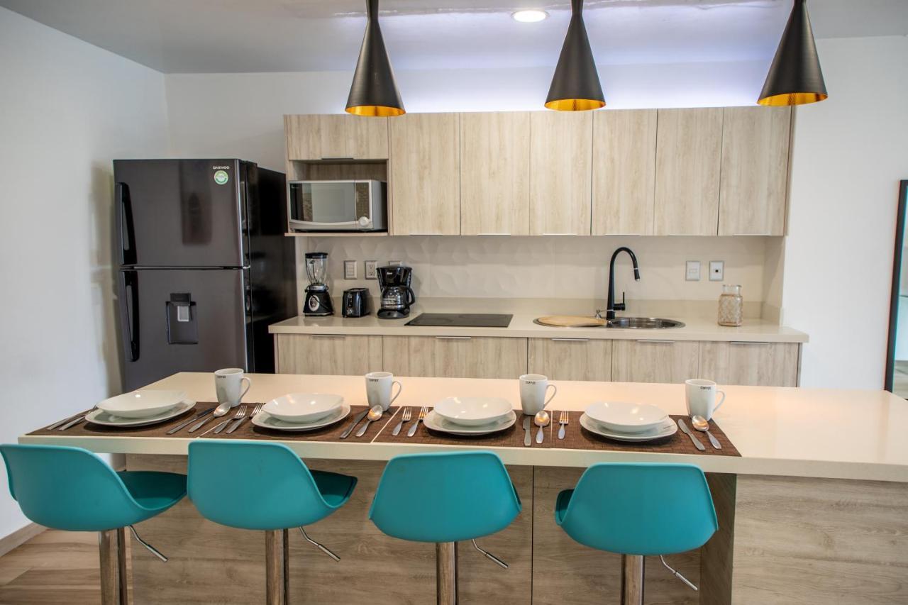 Macondo 5Ta Av Residences Fi Плая дел Кармен Екстериор снимка