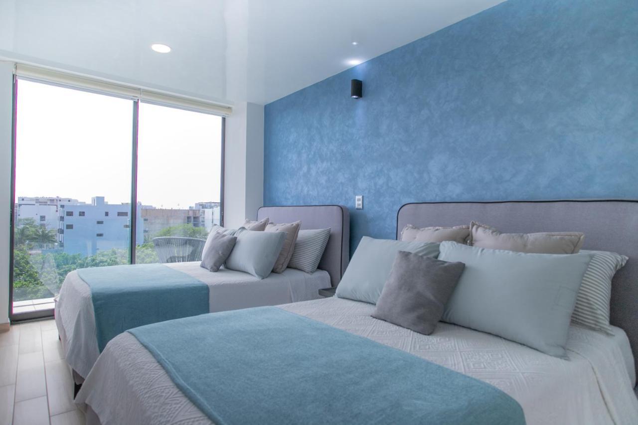 Macondo 5Ta Av Residences Fi Плая дел Кармен Екстериор снимка