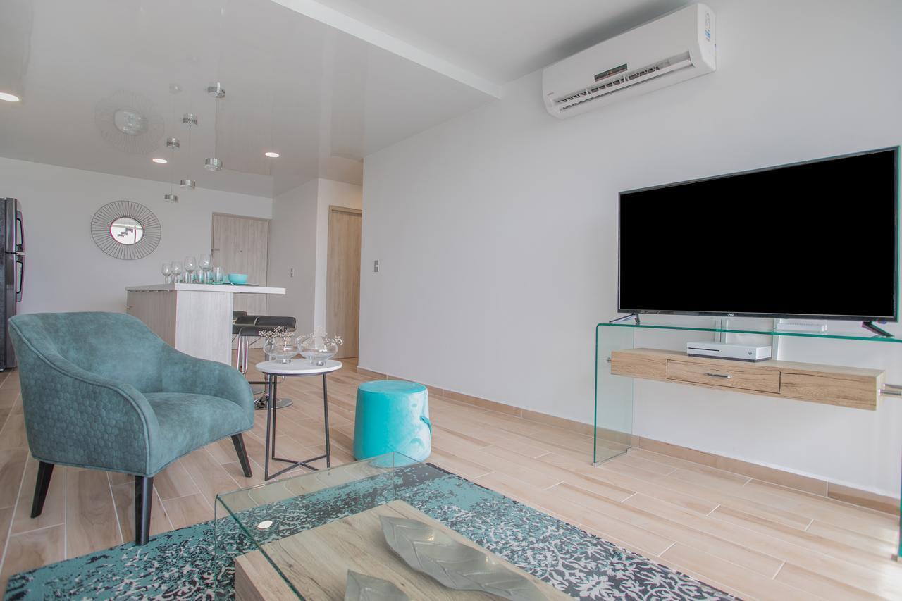 Macondo 5Ta Av Residences Fi Плая дел Кармен Екстериор снимка